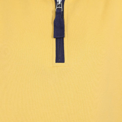 Lazy Jacks Womens LJ3 Zip Neck Sweatshirt - Lemon Yellow