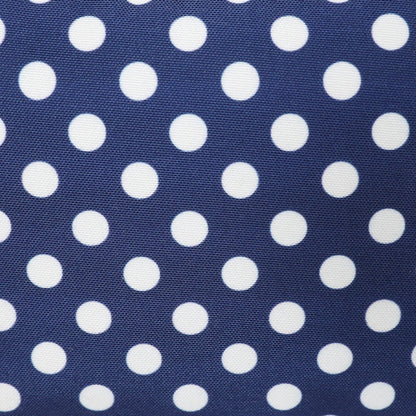 Lazy Jacks LJ405 Cosmetic Bag - Blue / White Dot