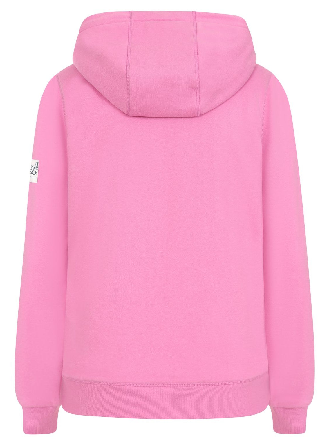 Lazy Jacks Womens LJ92 Borg Lined Hoodie - Candyfloss Pink