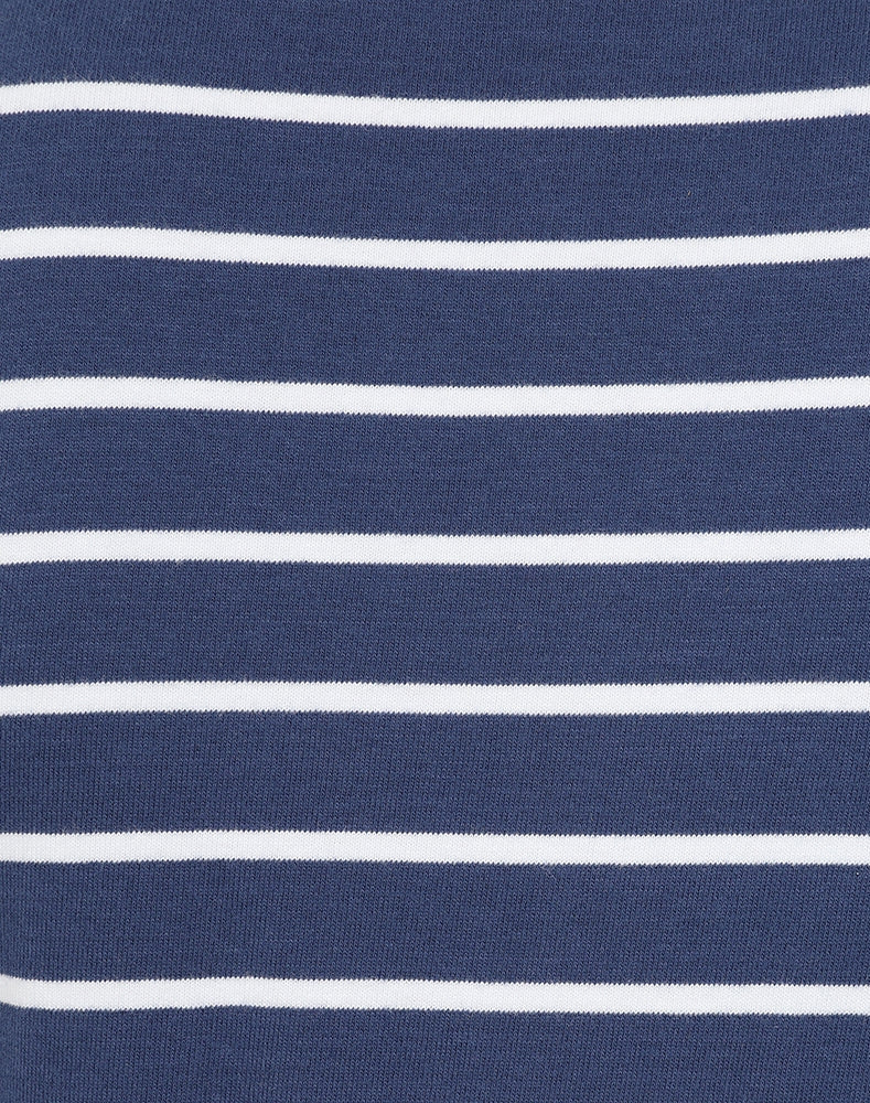 Lazy Jacks Womens LJ97 Long Sleeve Stripe Tee - Twilight