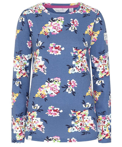 Lazy Jacks Womens LJ97P Long Sleeve Floral Print Tee - Wildflower