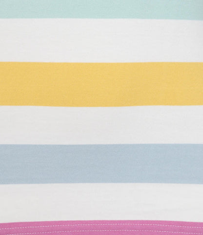 Lazy Jacks Womens LJ97M Long Sleeve Stripe Tee - Watercolours