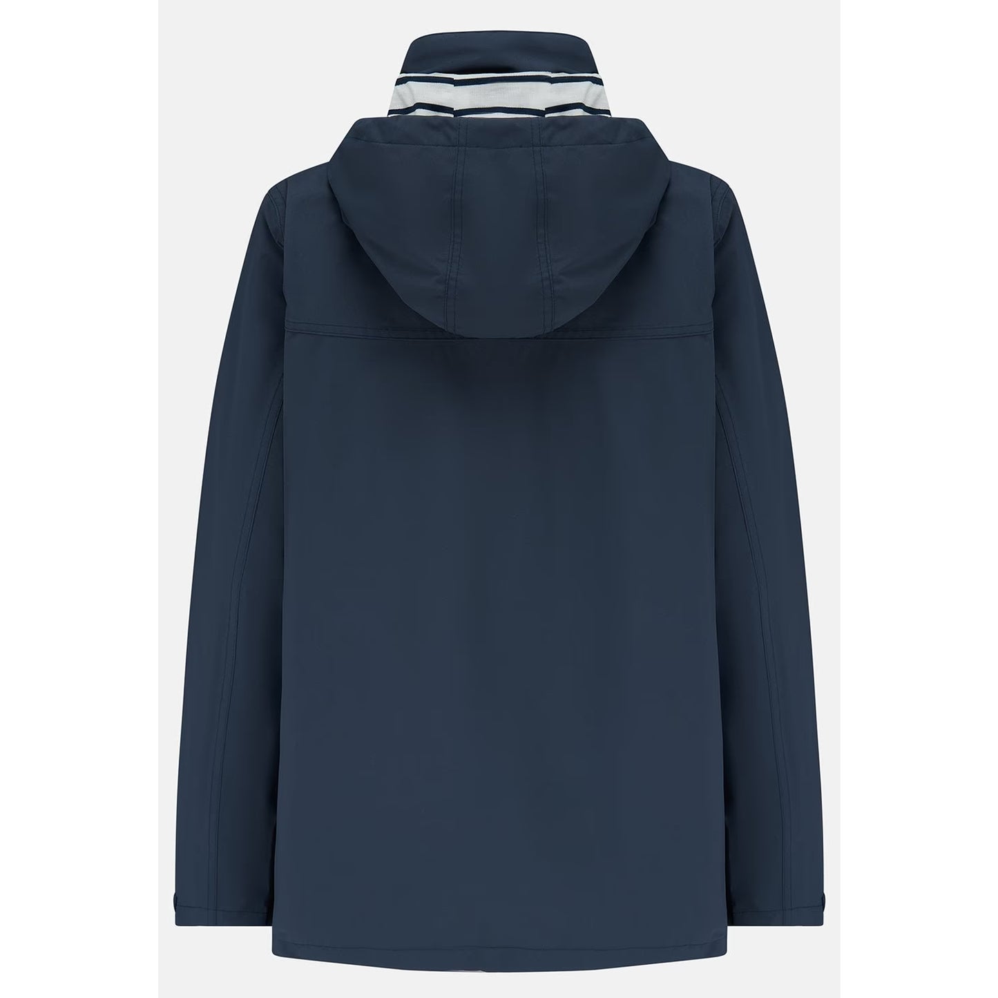 Back view of a Lighthouse Beachcomber II waterproof jacket in Navy.