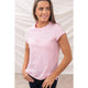 Lighthouse Womens Causeway Short Sleeve T-Shirt Pink with Flower Print