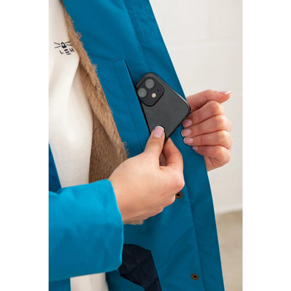 Lighthouse Womens Scarlet Waterproof Jacket Teal Blue