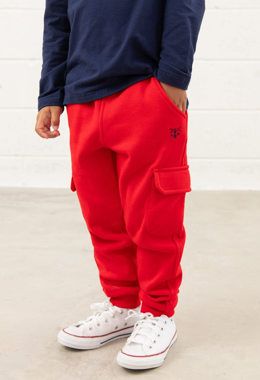 Lighthouse Kids George Joggers - Red