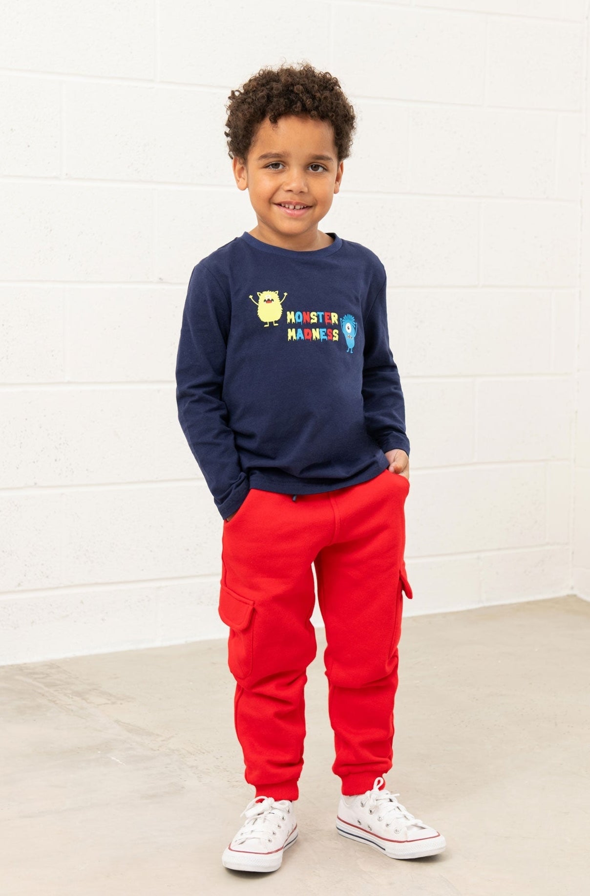 Lighthouse Kids George Joggers - Red