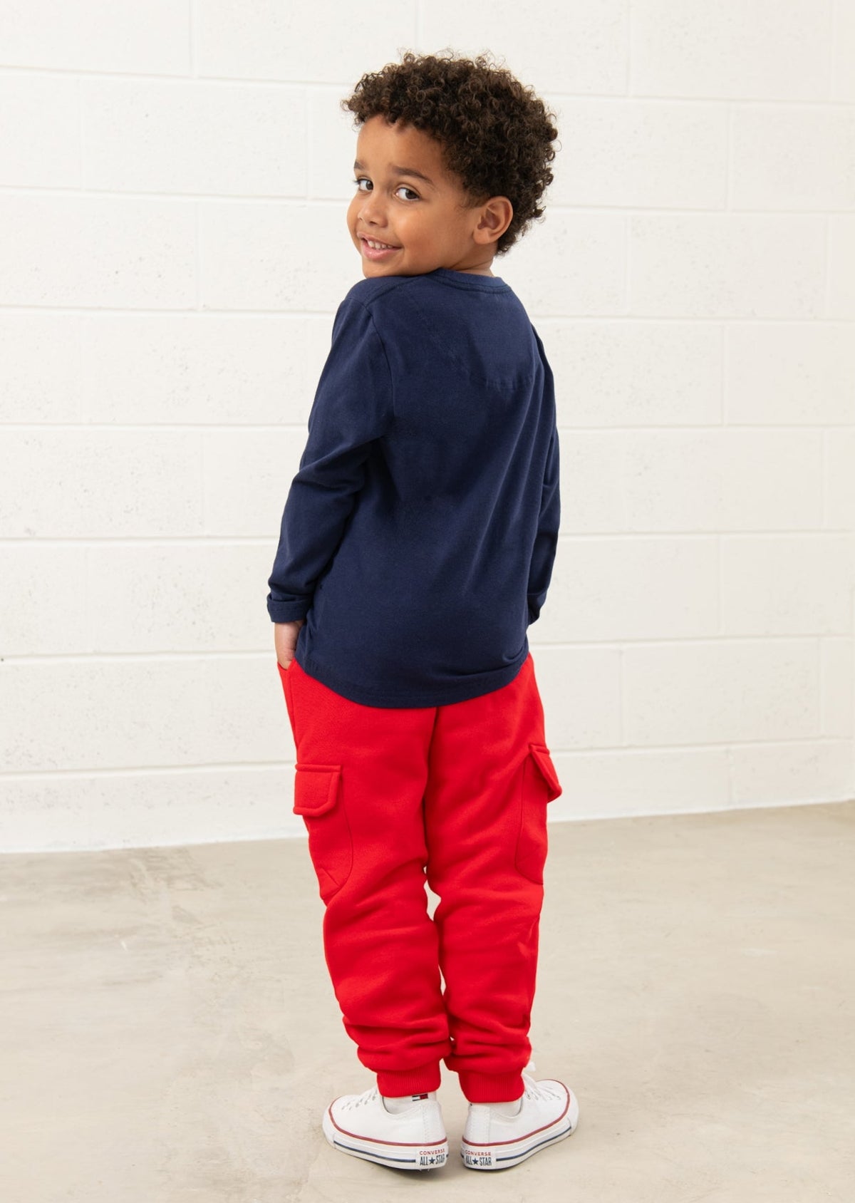 Lighthouse Kids George Joggers - Red