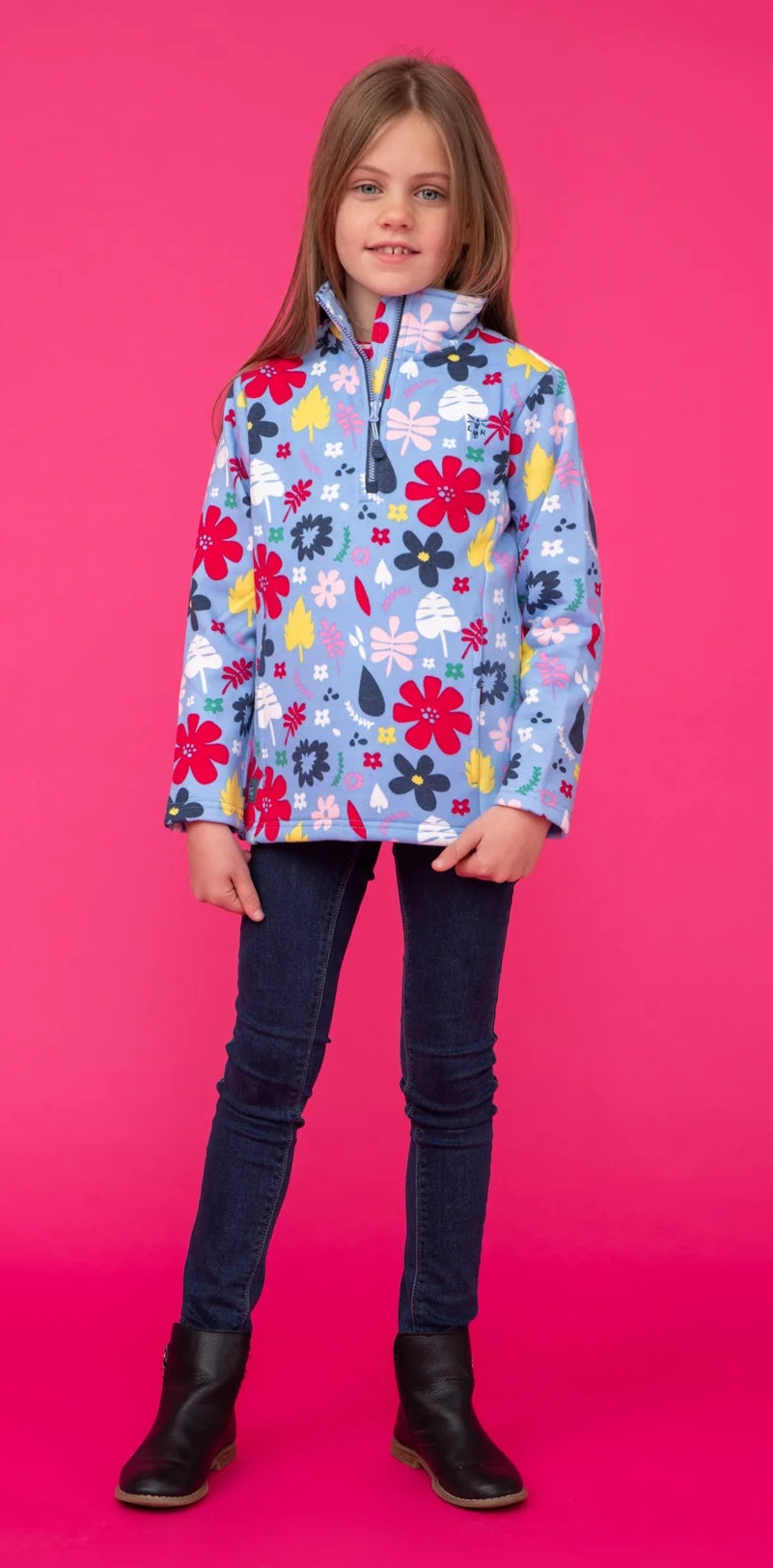 Lighthouse Kids Robyn Sweatshirt - Floral Print