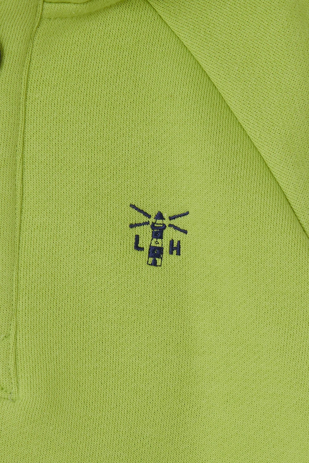Lighthouse Kids Jack Hoodie - Lime with Digger