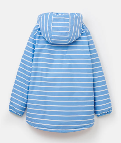 Lighthouse Kids Freya Raincoat - Denim Blue Stripe