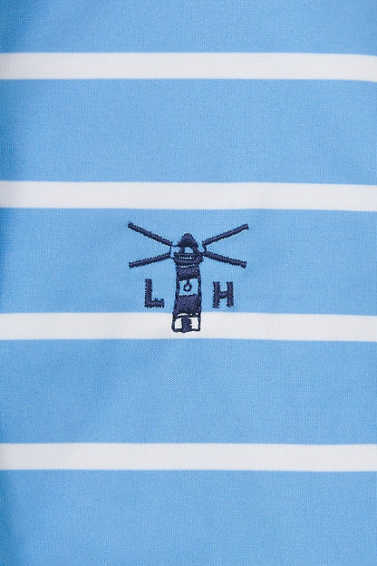 Lighthouse Kids Freya Raincoat - Denim Blue Stripe