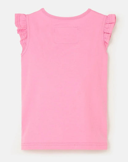 Lighthouse Kids Pink Swing T-Shirt - Cupcake Print