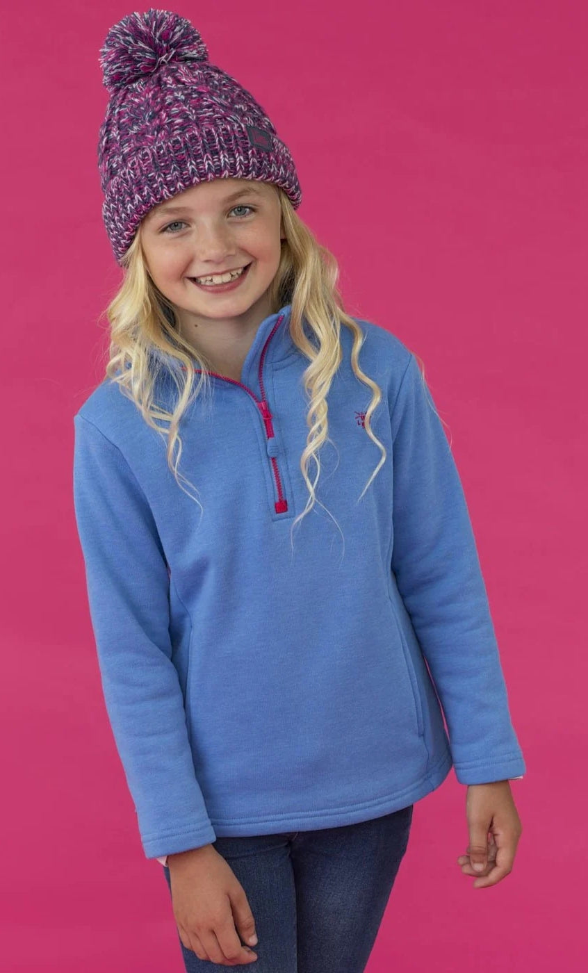 Lighthouse Kids 'Robyn' Sweatshirt - Cornflower