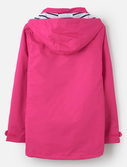 Lighthouse women's bright pink waterproof Beachcomber jacket.