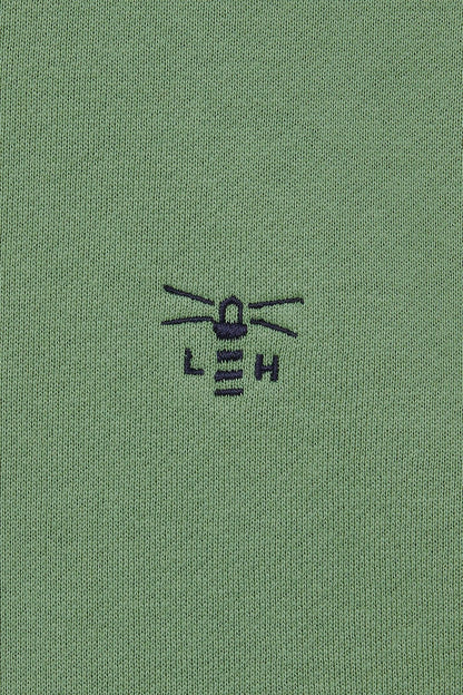 Lighthouse Womens Shore 1/4 Zip Sweatshirt - Pistachio Green
