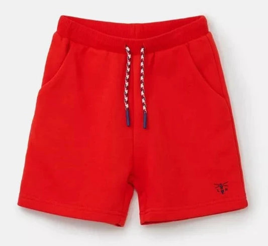 Lighthouse Louie cotton/polyester shorts in red 