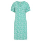 Mudd and Water Womens Florina Floral Dress in Flower Print Mint