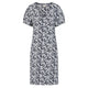 Mudd and Water Womens Florina Floral Dress in Flower Print Navy