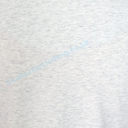 Close-up of the white marl fabric of a Mudd & Water Meander Vest