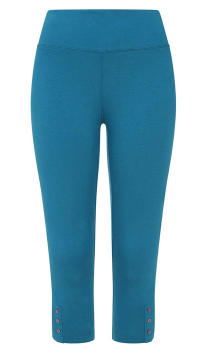 Mudd & Water Womens Island Crop Leggings Teal