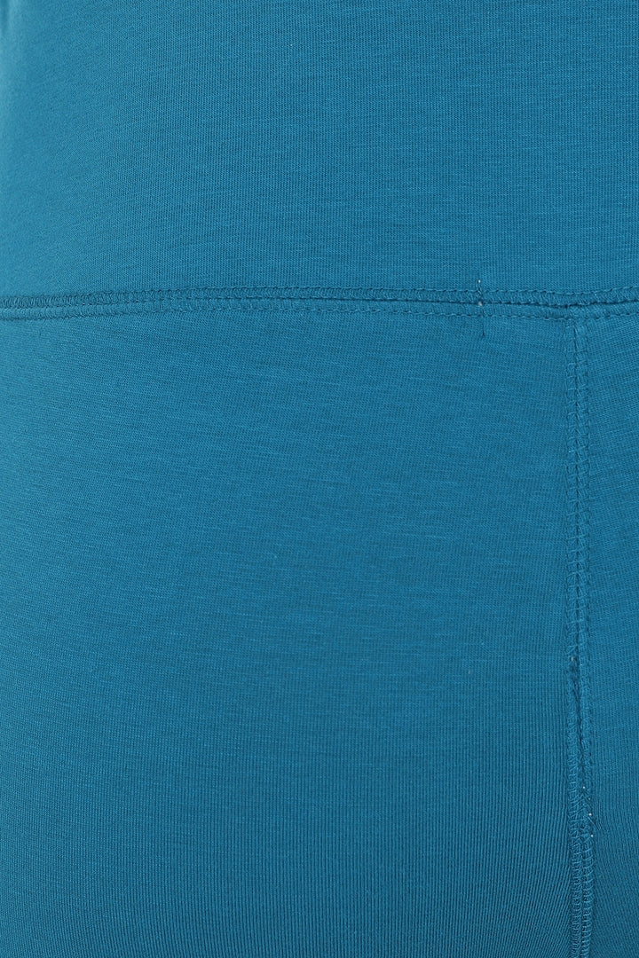 Mudd & Water Womens Island Crop Leggings Teal