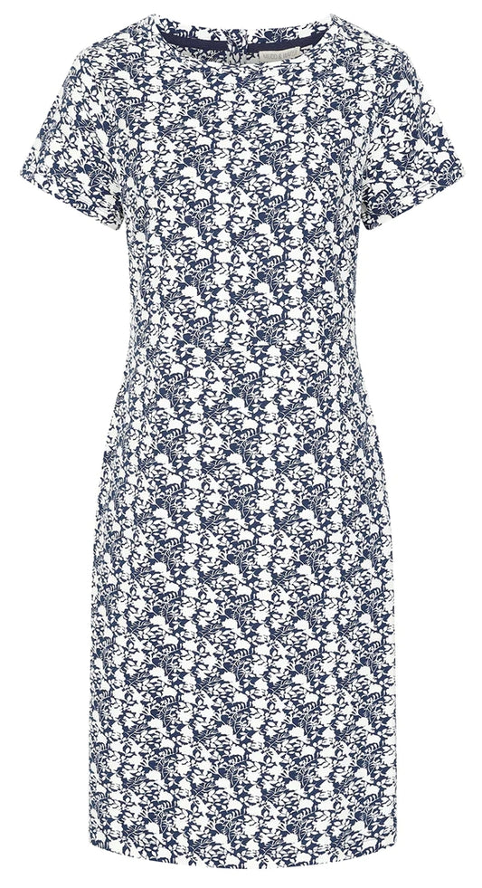 Mudd & Water Womens Flora Dress - Navy Foliage Print