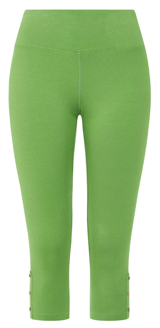 Lime green best sale capri leggings