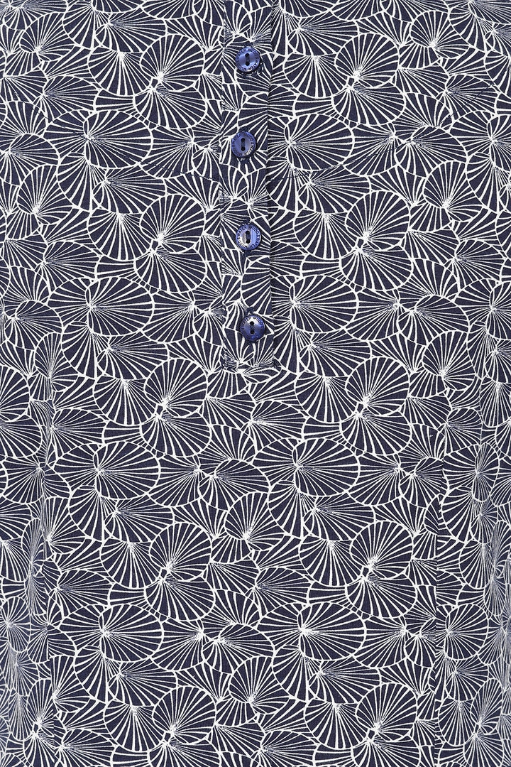 Mudd & Water Womens Flora Dress - Navy Lilypad Print