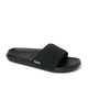 Reef Mens Tailslide Padded Strap Slider - Black