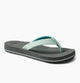 Reef Womens Cushion Breeze Flip Flops Grey Mint