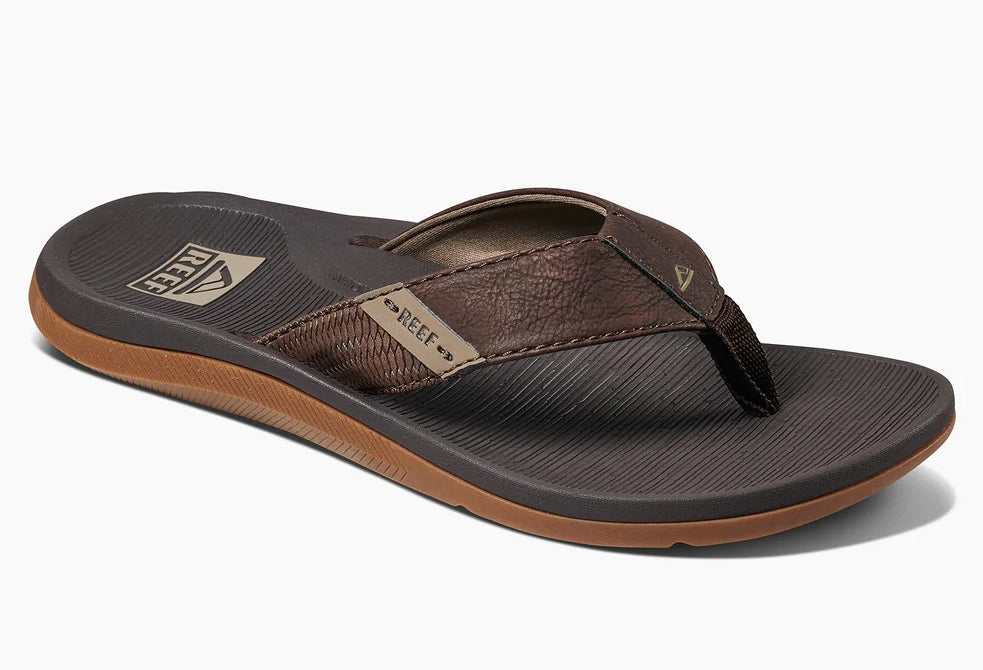 Reef Mens Santa Ana Flip Flops - Brown