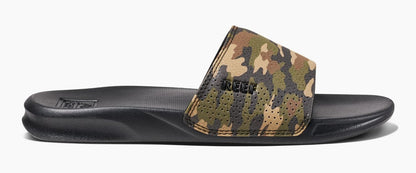 Reef Mens One Slide Padded Strap Slider - Camo