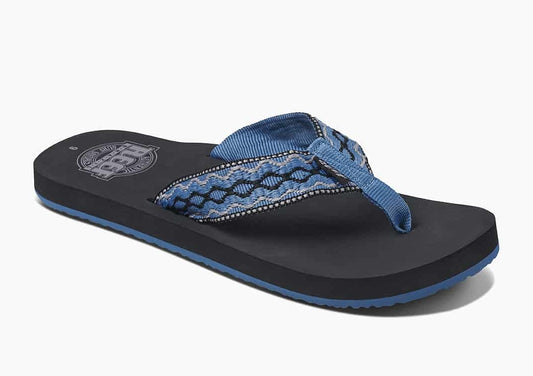 Reef Mens Smoothy Flip Flops - Vintage Blue
