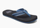 Reef Mens Smoothy Flip Flops Vintage Blue
