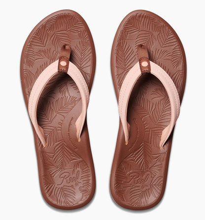 Reef Womens Tides Flip Flops - Peach Parfait