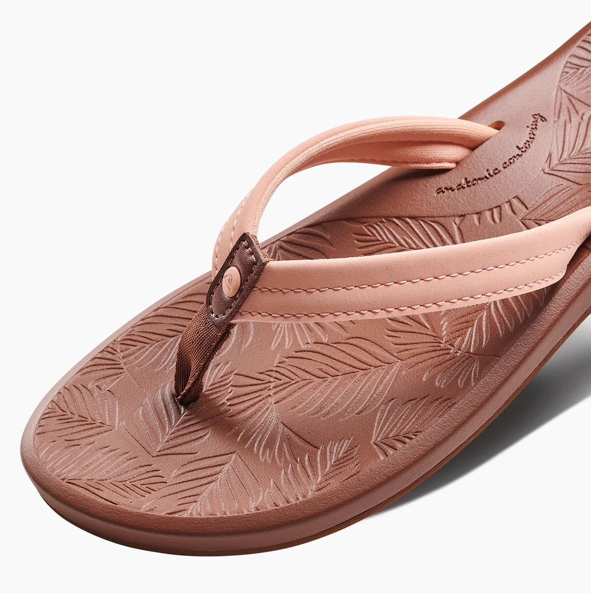 Reef Womens Tides Flip Flops - Peach Parfait