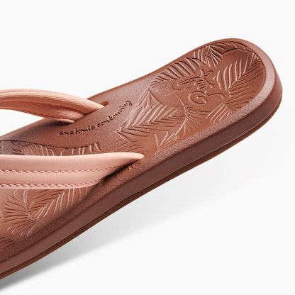 Reef Womens Tides Flip Flops - Peach Parfait