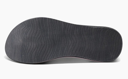 Reef Womens Spring Woven Flip Flops - Shadow Grey