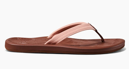 Reef Womens Tides Flip Flops - Peach Parfait