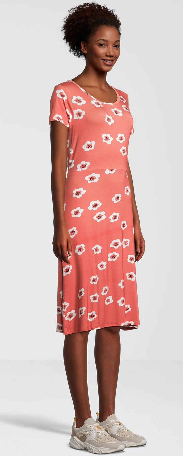 Rupert & Buckley Womens 'Whitson' Floral Dress - Terracotta