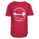 Salt Cellar Kids Porthleven Cornwall Print T-Shirt Red