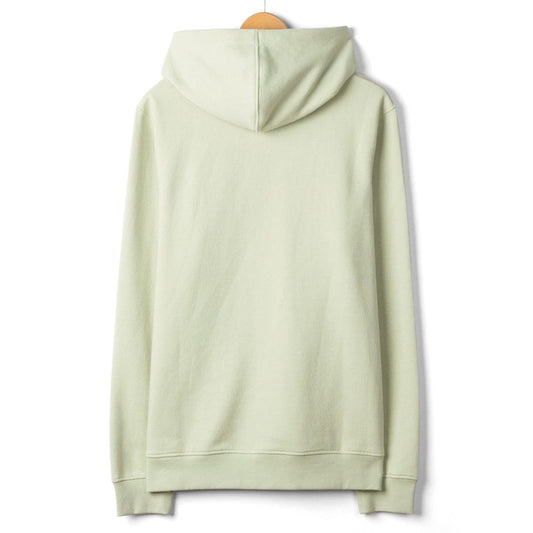 Back view of a Saltrock mens Original pop hoodie in Light Green