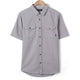 Saltrock Mens Polperro Short Sleeve Shirt - Grey