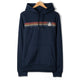 Saltrock Mens Tribal Stripe Pop Hoodie - Blue