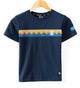 Saltrock Kids Blue Wave Stripe Short Sleeve Tee