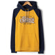 Saltrock Mens Pitcher Raglan Pop Hoodie Gold Yellow