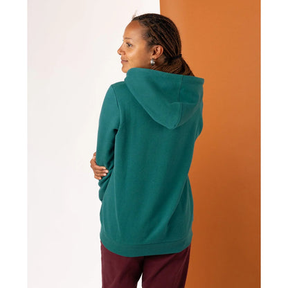 Saltrock Womens Links Zip Hoodie Dark Teal
