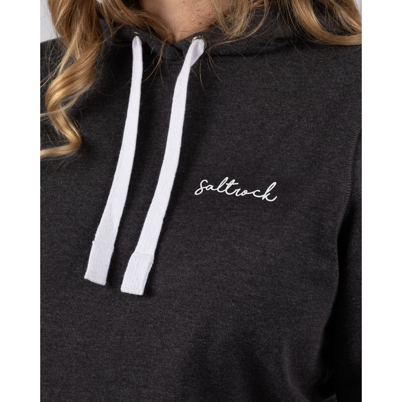Saltrock Womens Velator Pop Hoodie - Dark Grey