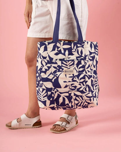 Saltrock Laguna Shopper Bag - Blue / Cream